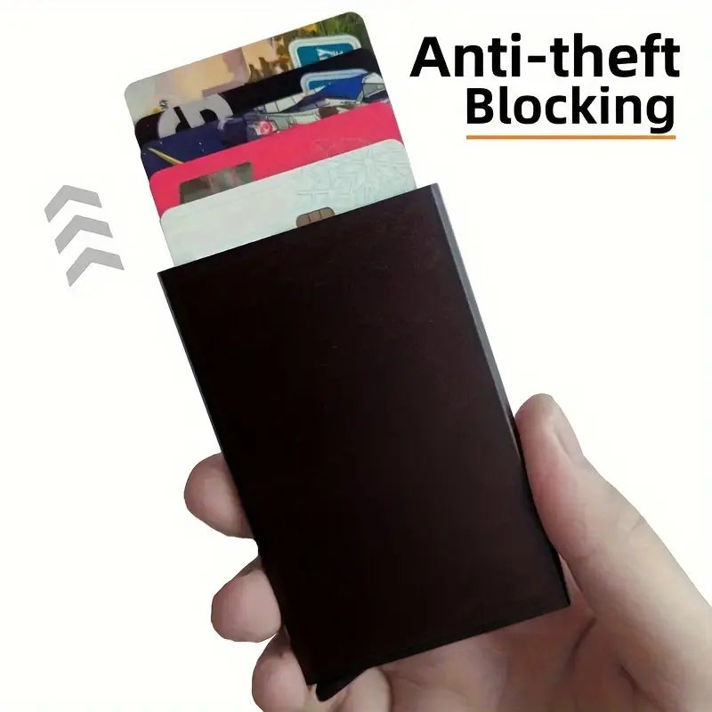 Automatic Metal Card Holder