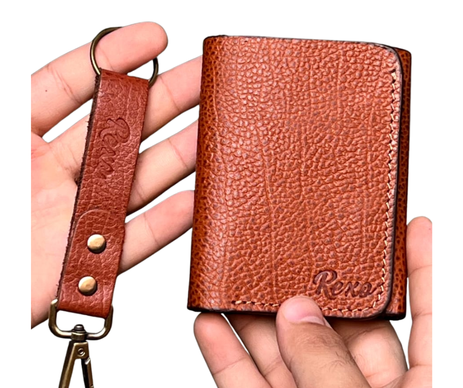 Leather wallet - REVO