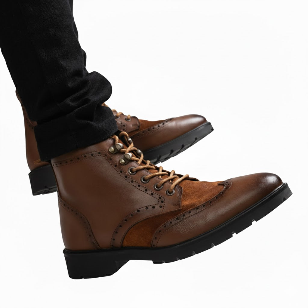 Men’s Leather & Suede Shoes - M26