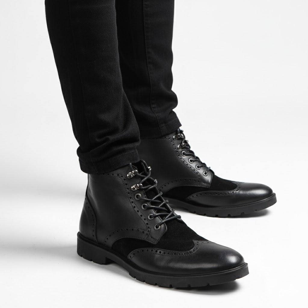 Men’s Leather & Suede Shoes - M26