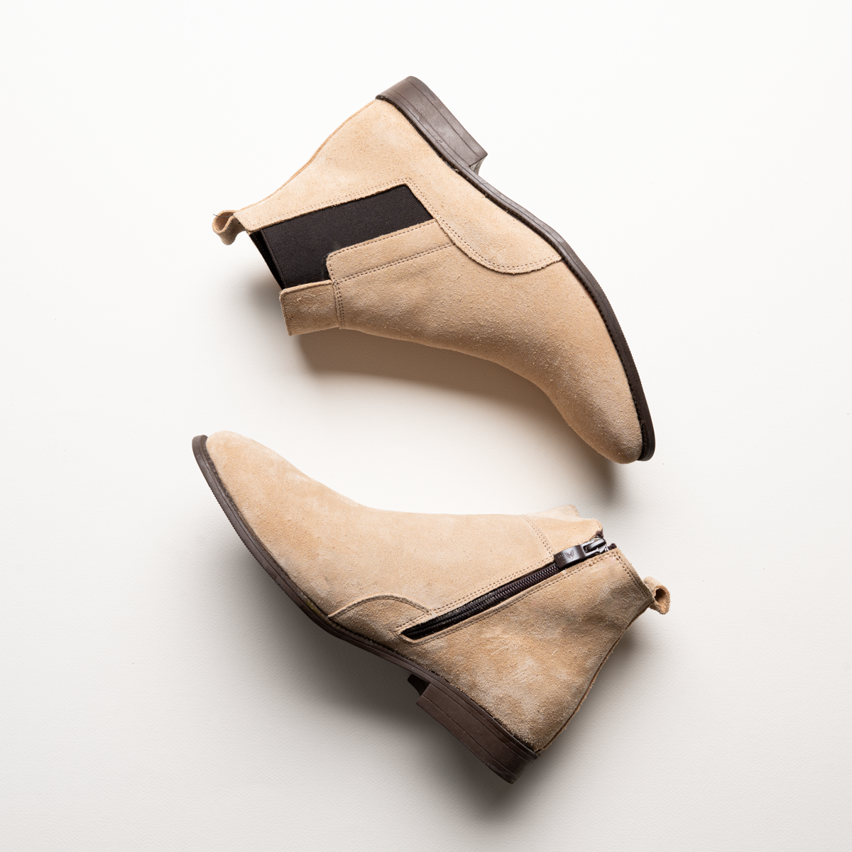 BO5 Chelsea Half-Boots – Premium Suede Leather