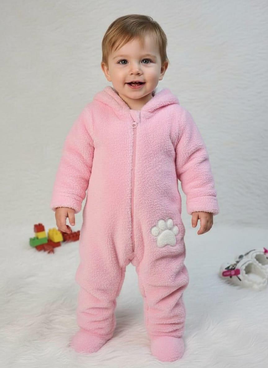 Feeding Bottle Winter Jumpsuit – 9 to 18 Months - Kitty